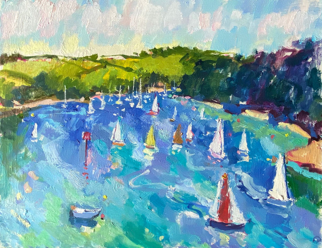 Sailing Boats, Salcombe Estuary