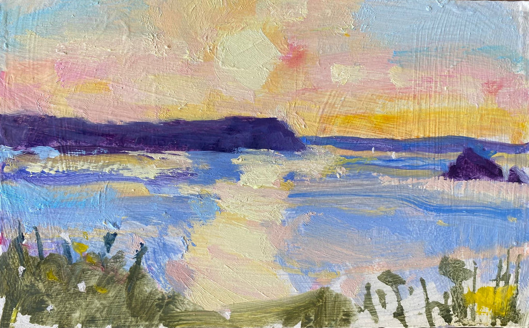 Sunrise, Gull Rock, Portscatho