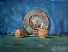 Load image into Gallery viewer, Silver Plate and Chinese Lanterns
