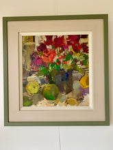 Load image into Gallery viewer, Still Life with Red Roses and Fruit
