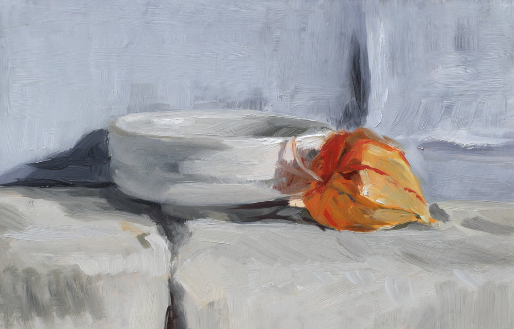 Chinese Lantern and a Small Bowl