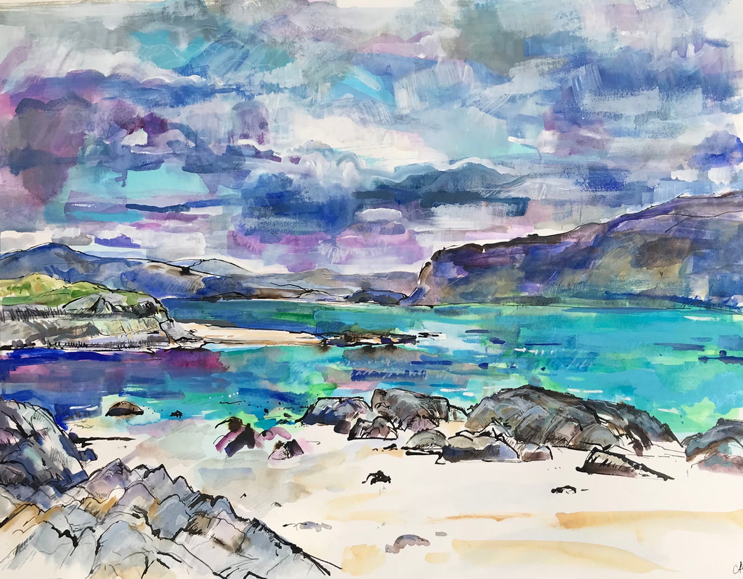 Storm Island from Iona