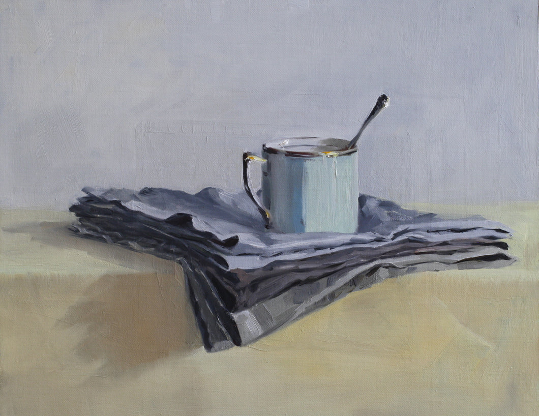 Linen Napkin and a Coffee Cup